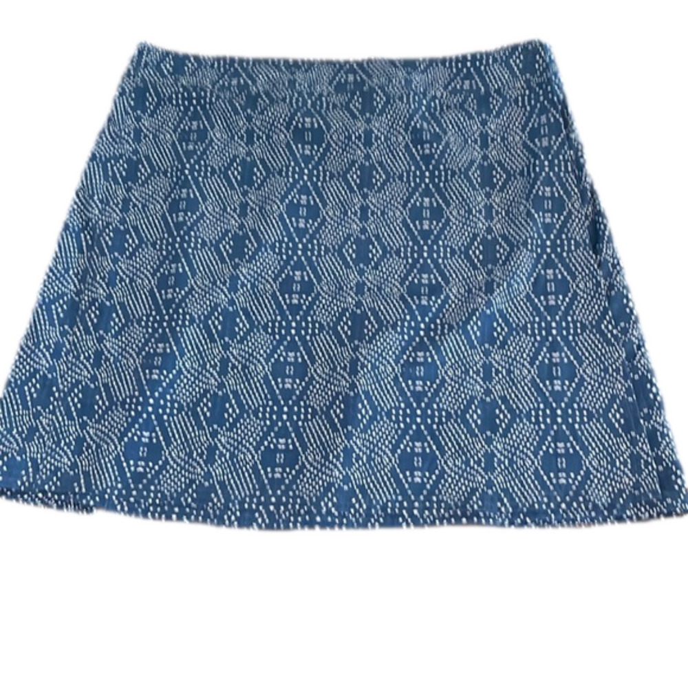 Rip Skirt Boho denim